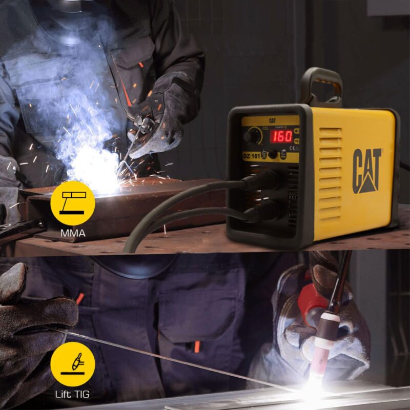CAT DZ161 160 Amper TIG LIFT/MMA Çanta Tipi Profesyonel Dijital İnverter Kaynak Makinesi - Görsel 2