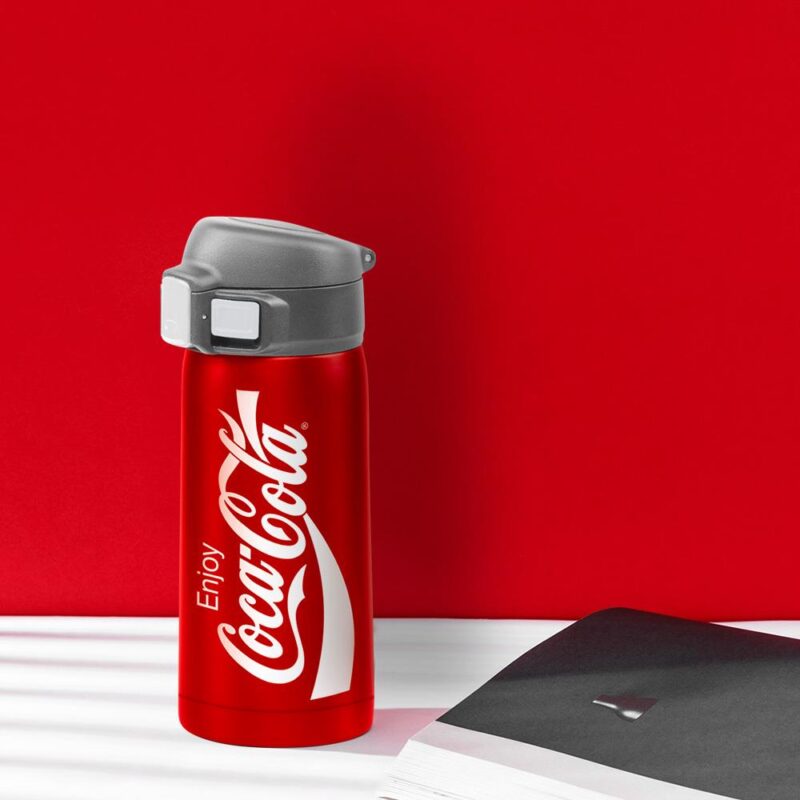Coca-Cola CCMDB35 0,35L Vakumlu Çift Yalıtımlı Paslanmaz Çelik Seyahat Bardağı /Termos - Görsel 9