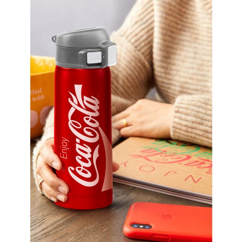 Coca-Cola CCMDB50 0,50L Vakumlu Çift Yalıtımlı Paslanmaz Çelik Seyahat Bardağı /Termos - Görsel 2