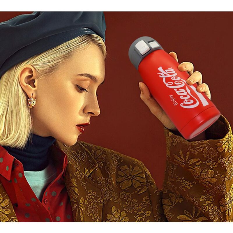 Coca-Cola CCMDB50 0,50L Vakumlu Çift Yalıtımlı Paslanmaz Çelik Seyahat Bardağı /Termos - Görsel 4