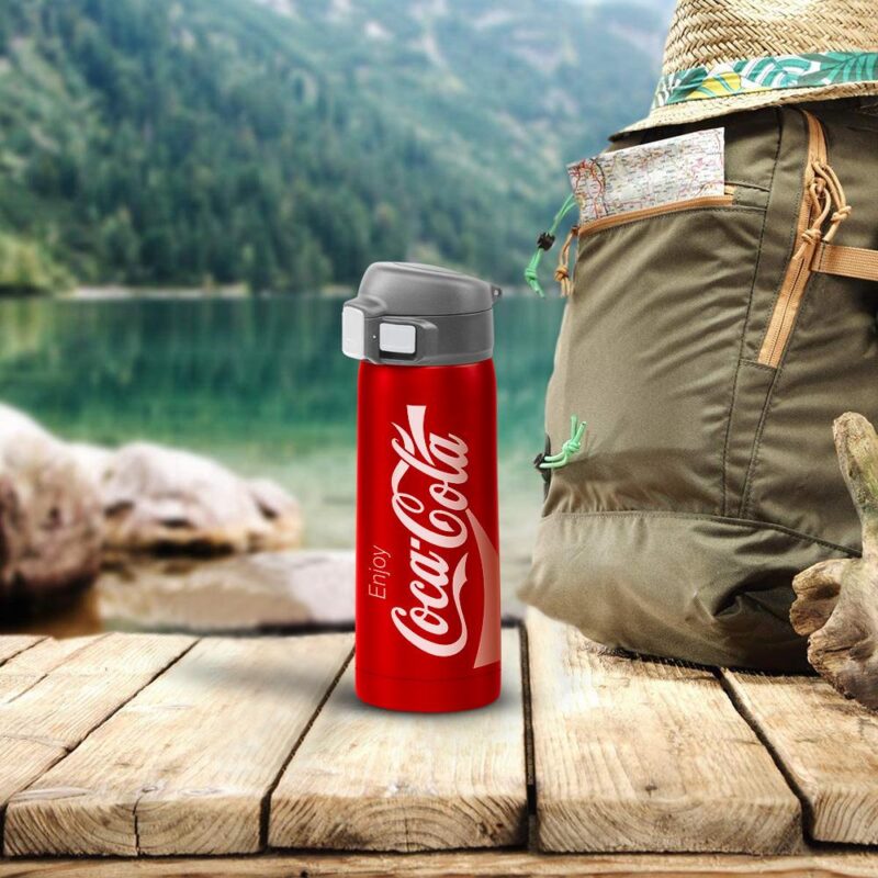 Coca-Cola CCMDB50 0,50L Vakumlu Çift Yalıtımlı Paslanmaz Çelik Seyahat Bardağı /Termos - Görsel 6