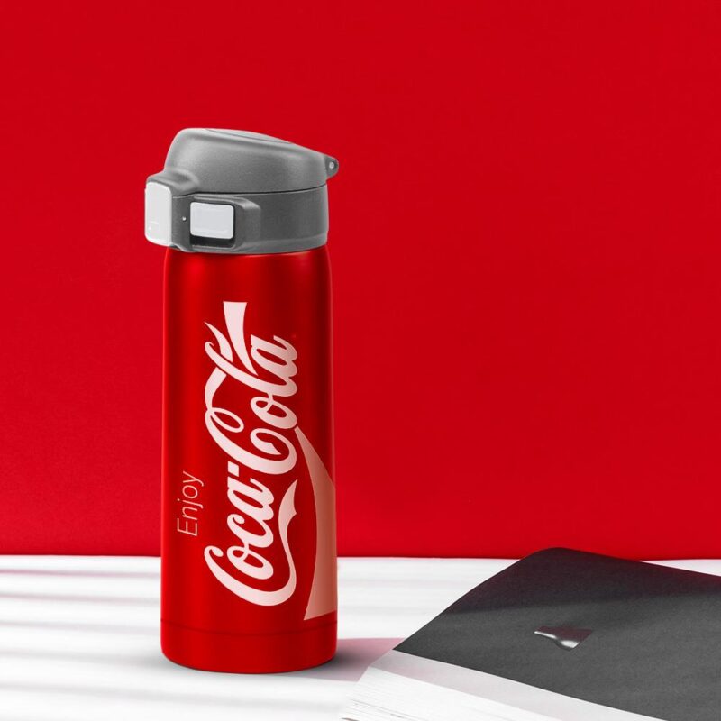 Coca-Cola CCMDB50 0,50L Vakumlu Çift Yalıtımlı Paslanmaz Çelik Seyahat Bardağı /Termos - Görsel 9