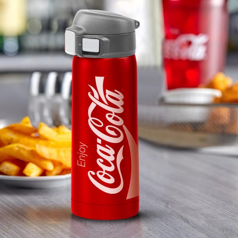 Coca-Cola CCMDB50 0,50L Vakumlu Çift Yalıtımlı Paslanmaz Çelik Seyahat Bardağı /Termos - Görsel 10