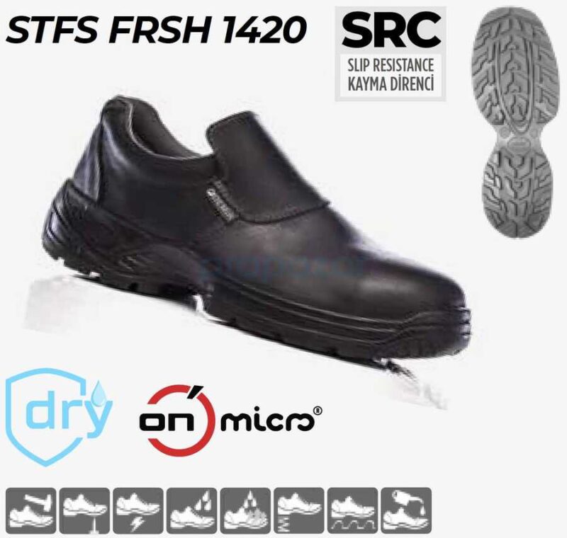 DEMİR FRSH 1420 S2 Su Dirençli Kapaklı Çelik Burun Kaynak Ayakkabısı