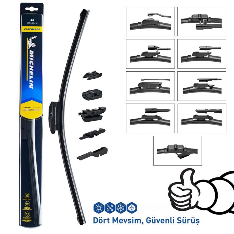 Michelin MULTIFIT™ MC33900 45CM 1 Adet Universal Muz Tipi Silecek - Görsel 3
