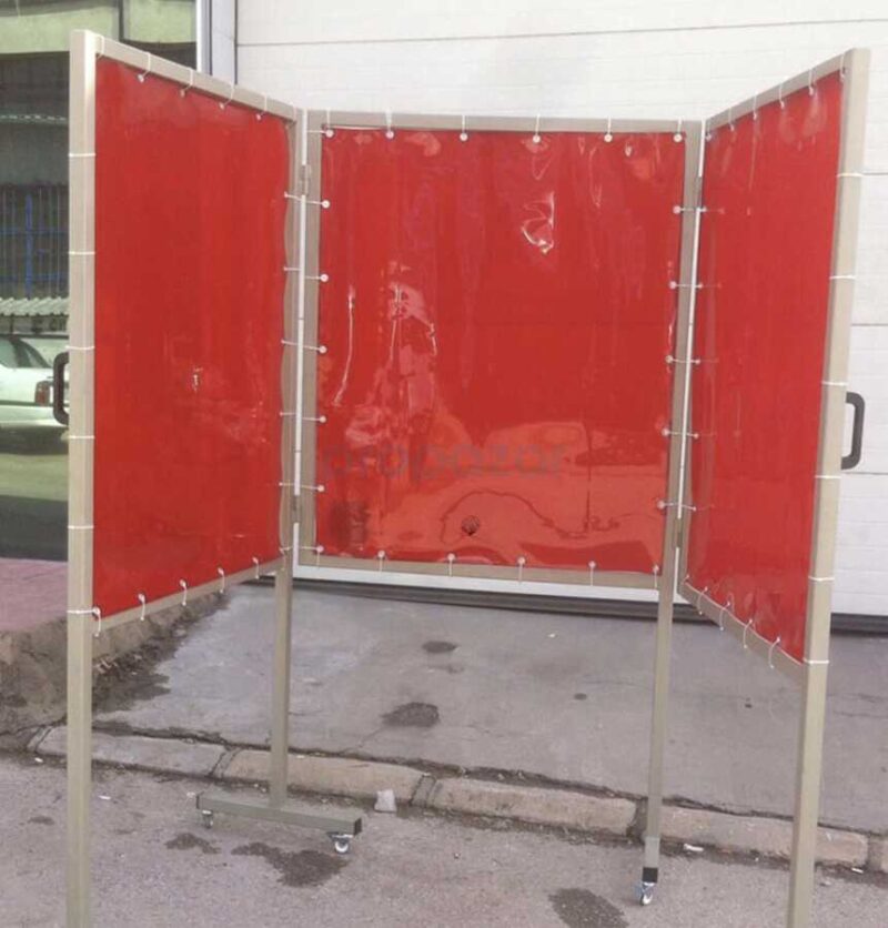 Propazar - Ayaklı PVC Kaynak Perdesi 130x200