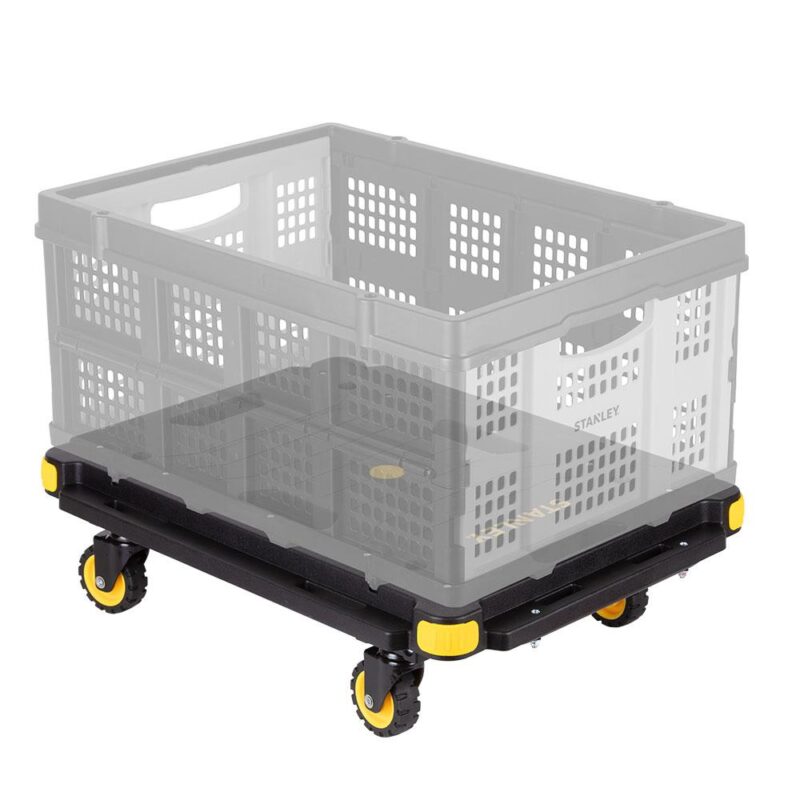 STANLEY PC532B 137kg 62x45cm Dört Tekerli Çekme Kollu Yük ve Paket Taşıma Arabası + FT505 Çok Amaçlı Taşıma Sepeti - Görsel 9