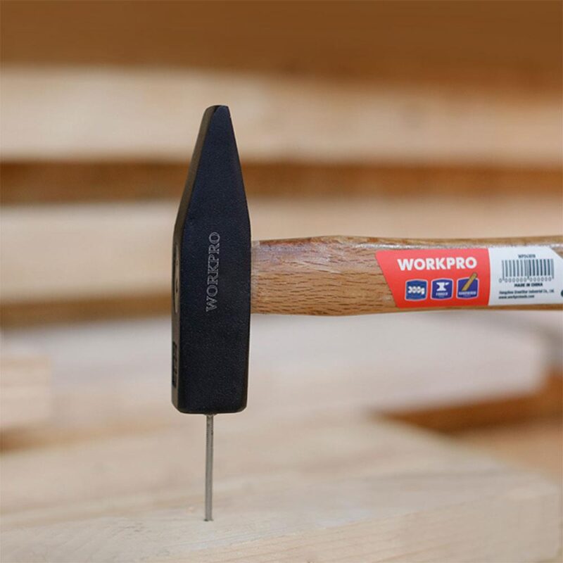 WORKPRO WP241018 300Gr Ahşap Saplı Çekiç - Görsel 4