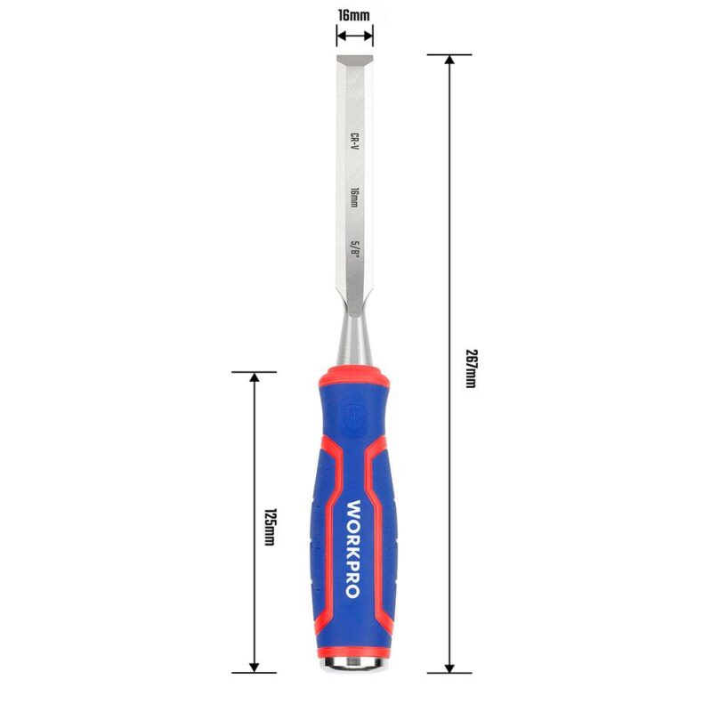 WORKPRO WP243007 16MM Profesyonel İskarpela - Görsel 5
