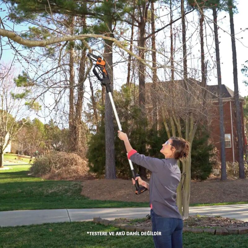 WORX WA4301 WG324E İçin 125CM Alüminyum Uzatma Aparatı - Görsel 7