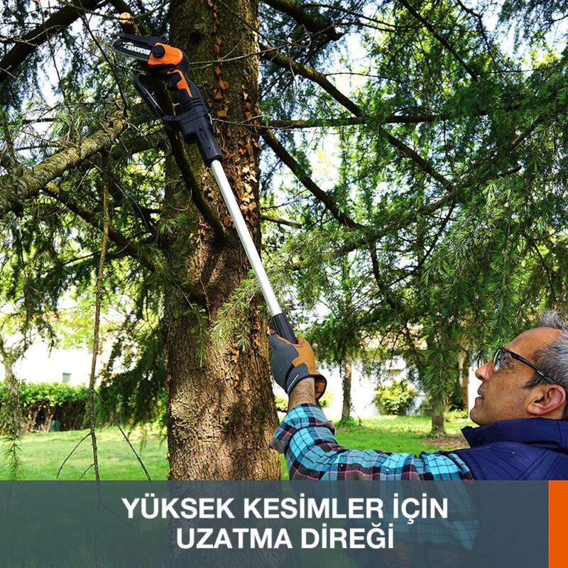 WORX WA4301 WG324E İçin 125CM Alüminyum Uzatma Aparatı - Görsel 8